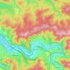 Oeventrop topographic map, elevation, terrain