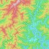 Shimokitayama topographic map, elevation, terrain