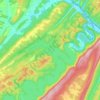 Juniata Township topographic map, elevation, terrain