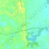 Grantsboro topographic map, elevation, terrain