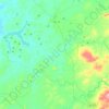 El Coronil topographic map, elevation, terrain