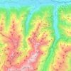 Kaprun topographic map, elevation, terrain