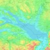 Lac de Constance topographic map, elevation, terrain
