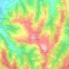 Cavatore topographic map, elevation, terrain