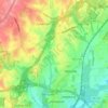 Beltsville topographic map, elevation, terrain