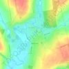 Bratske topographic map, elevation, terrain