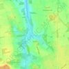 Hassel topographic map, elevation, terrain