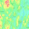 Turner topographic map, elevation, terrain