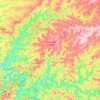 Campina da Lagoa topographic map, elevation, terrain