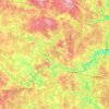 Рузский городской округ topographic map, elevation, terrain