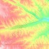 Hitchcock County topographic map, elevation, terrain