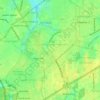 Coqueiro topographic map, elevation, terrain