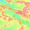 Puebla de Don Rodrigo topographic map, elevation, terrain
