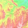 Greater Tubatse Local Municipality topographic map, elevation, terrain
