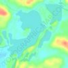 Massawepie Lake topographic map, elevation, terrain