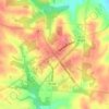 Somerset topographic map, elevation, terrain