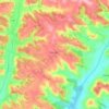 Bouloc-en-Quercy topographic map, elevation, terrain