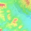 Mésangueville topographic map, elevation, terrain