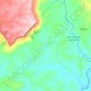 São Benedito das Areias topographic map, elevation, terrain