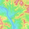 Nizhnyaya gavan topographic map, elevation, terrain