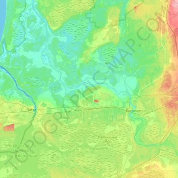 Большелуцкое сельское поселение topographic map, elevation, terrain