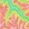 Sankt Gallenkirch topographic map, elevation, terrain
