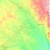 Weston County topographic map, elevation, terrain