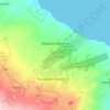 Hawaiian Beaches topographic map, elevation, terrain