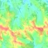 Armillac topographic map, elevation, terrain