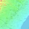 Sivagangai topographic map, elevation, terrain