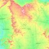 Khatav topographic map, elevation, terrain