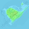 Woody Island topographic map, elevation, terrain