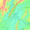 Girardot topographic map, elevation, terrain