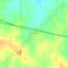 Meriden topographic map, elevation, terrain