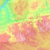 Rurópolis topographic map, elevation, terrain