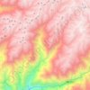 27 de noviembre topographic map, elevation, terrain