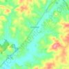 Gamewell topographic map, elevation, terrain