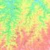 Rio Vorá topographic map, elevation, terrain