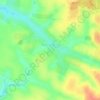 Vyshchi Lubianky topographic map, elevation, terrain
