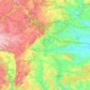 Pulkau topographic map, elevation, terrain