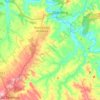 Boavista dos Pinheiros topographic map, elevation, terrain