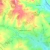 Weston Underwood topographic map, elevation, terrain