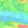 Cheswick topographic map, elevation, terrain