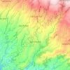 San Pedro topographic map, elevation, terrain