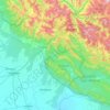 Kotdwara topographic map, elevation, terrain