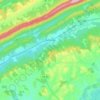 Rutledge topographic map, elevation, terrain