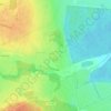 Кобринское topographic map, elevation, terrain