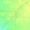 Donnellson topographic map, elevation, terrain