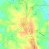 Talbotton topographic map, elevation, terrain