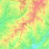 Weddington topographic map, elevation, terrain